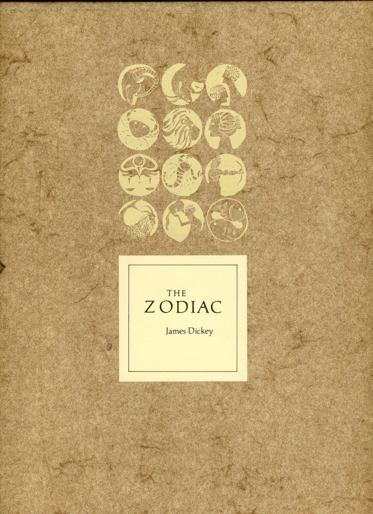 Item #1271 The Zodiac. James DICKEY.