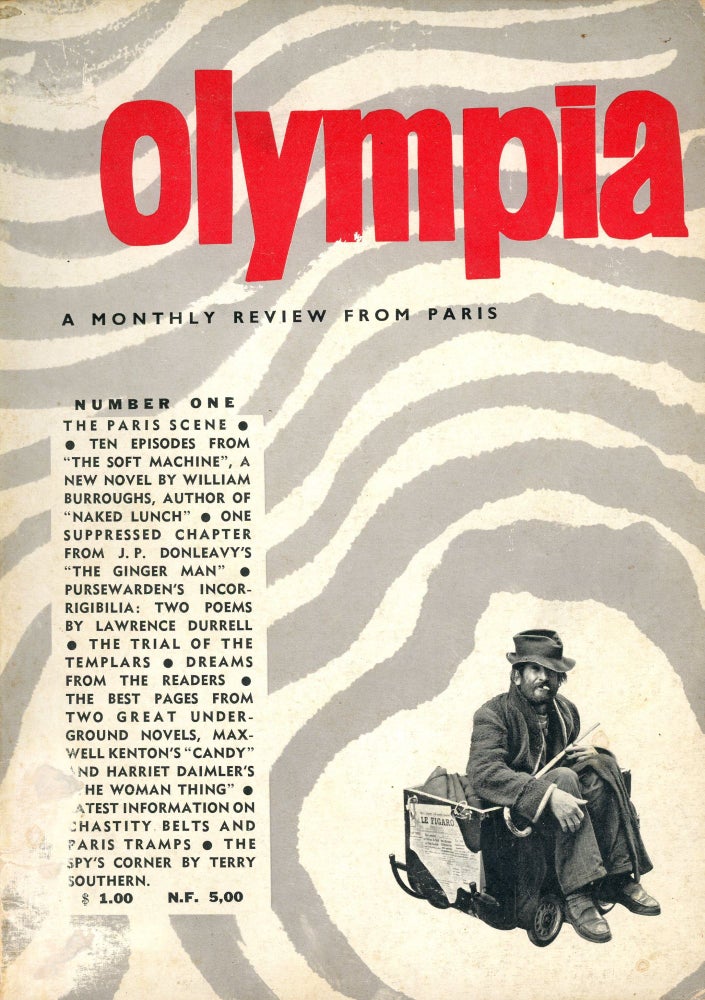 Item #1461 Olympia: A Monthly Review from Paris–Number One. William BURROUGHS, Lawrence Durrell, Robert Doisneau, Terry Southern.