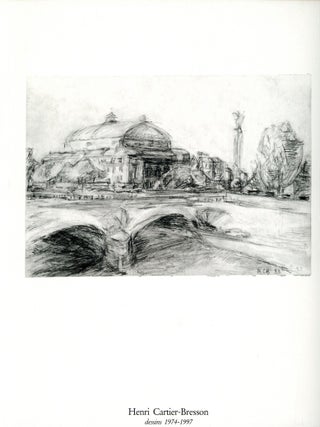 Item #2199 Henri Cartier-Bresson: Dessins 1974–1997. Jean LEYMARIE, Introduction