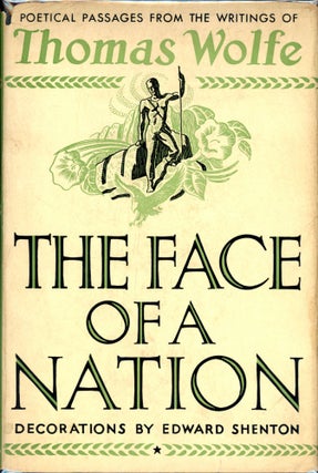 Item #2226 The Face of a Nation. Thomas WOLFE