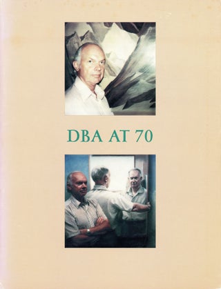 Item #2567 DBA at 70. Jonathan WILLIAMS, Design Jonathan Greene, Polaroids