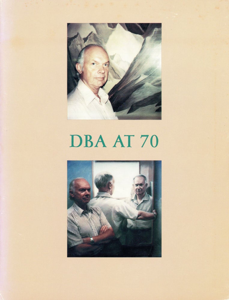 Item #2567 DBA at 70. Jonathan WILLIAMS, Design Jonathan Greene, Polaroids.