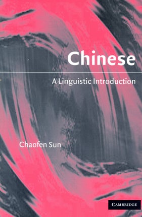 Item #2636 Chinese: A Linguistic Introduction. Chaofen SUN