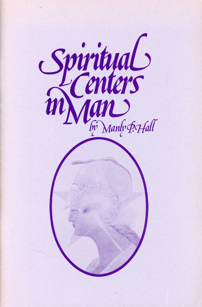 Item #3048 Spiritual Centers in Man. Manly P. HALL.