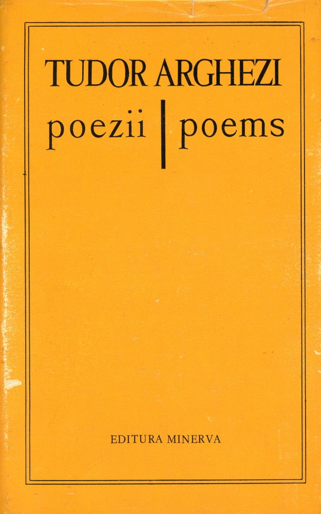 Item #328 Poezii - Poems. Tudor ARGHEZI.