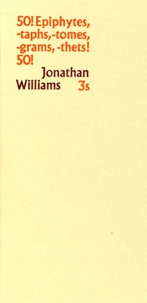 Item #3411 Fifty Epiphytes. Jonathan WILLIAMS