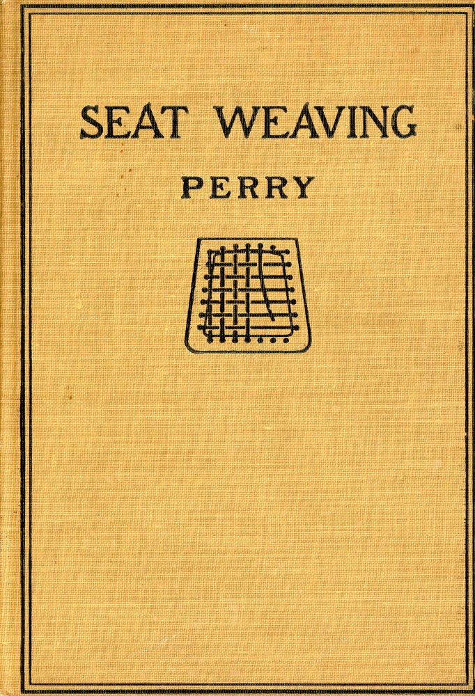 Item #3807 Seat Weaving. L. Day PERRY.