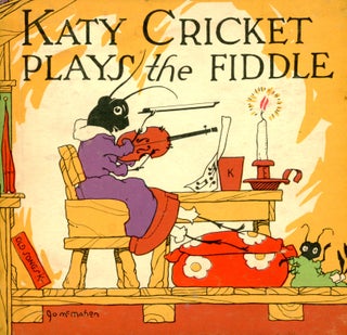 Item #4056 Katy Cricket Plays the Fiddle. Martha B. THOMAS