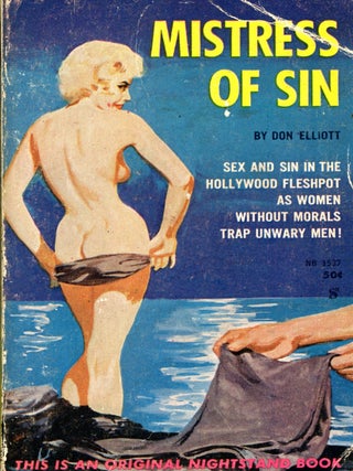 Item #4099 Mistress of Sin (Original Nightstand Book). Don ELLIOTT