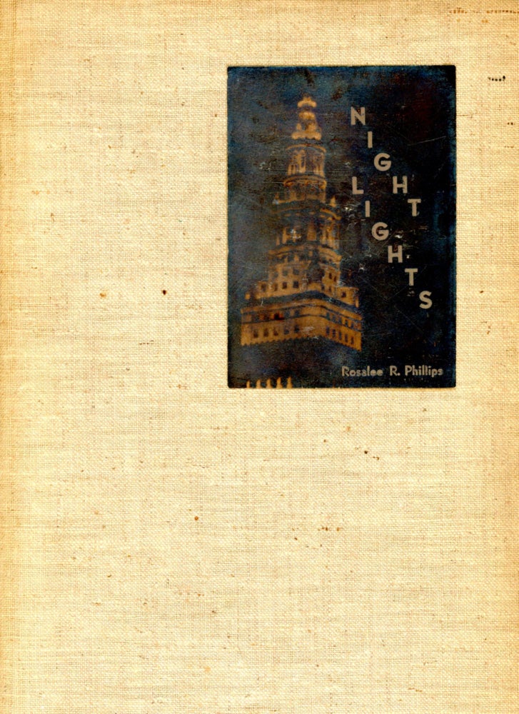 Item #4256 Night Lights: A Compilation of Cleveland Poetry. Rosalee R. PHILLIPS.