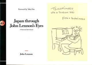 Item #4341 Ai: Japan through John Lennon's Eyes–A Personal Sketchbook. John LENNON, Foreword...