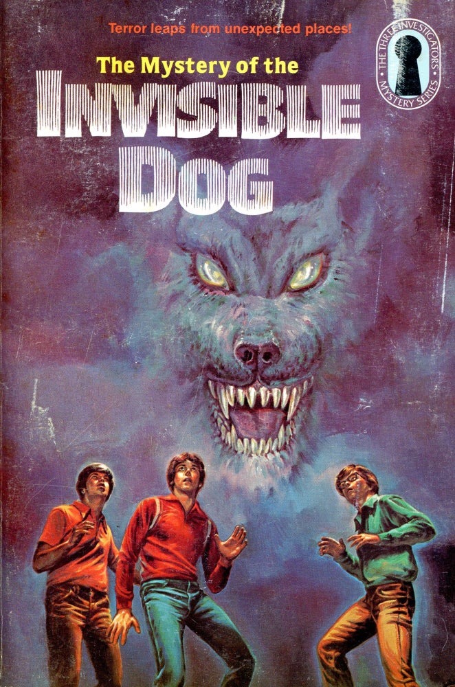 Item #4480 The Mystery of the Invisible Dog (The Three Investigators Mysteries Series). M. V. CAREY.