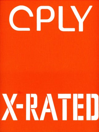 Item #4686 CPLY: X-Rated. William N. COPLEY, Foreword Anne Doran