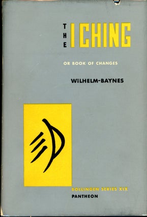 Item #4756 The I Ching, or Book of Changes [Two Volume Set]. Richard WILHELM, Translation Cary F....