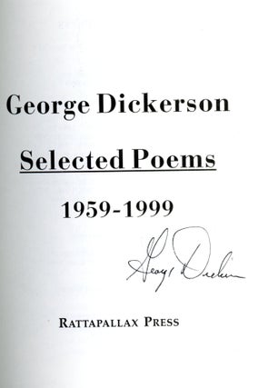 Selected Poems: 1959–1999