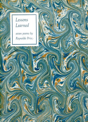 Item #5129 Lessons Learned. Reynolds PRICE