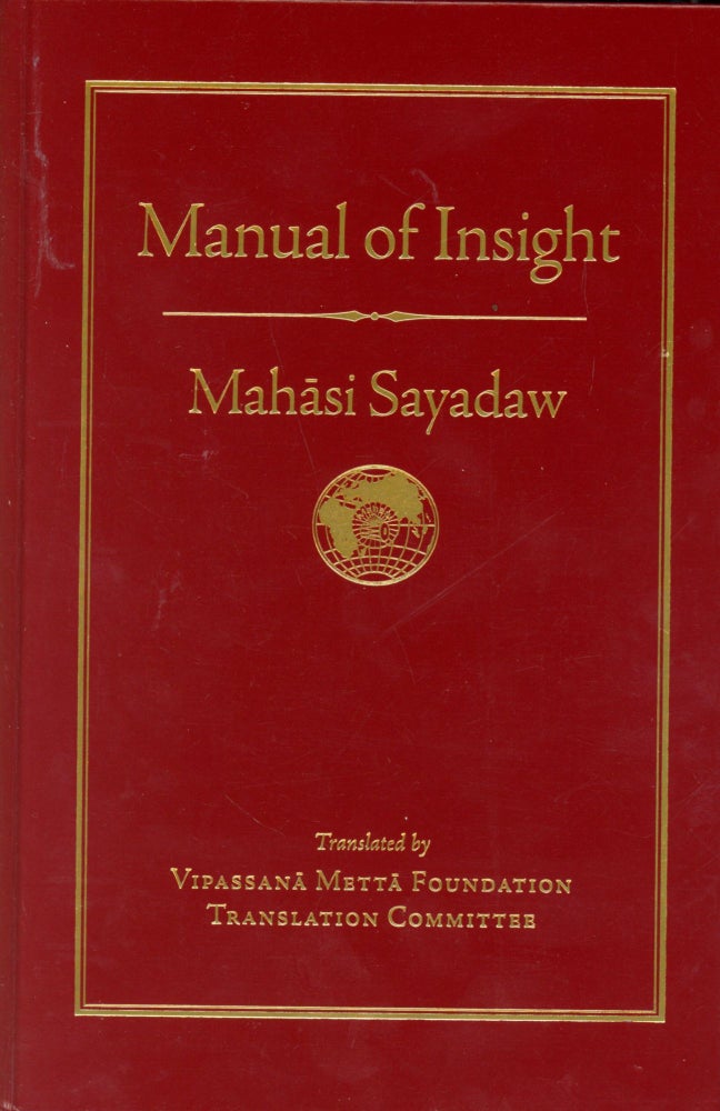 Item #5523 Manual of Insight. Mahasi SAYADAW.