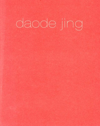 Item #5892 Daode Jing. LAOZI, Thomas Meyer