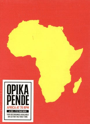 Item #5985 Opika Pende: Afirca At 78 RPM. Jonathan WARD