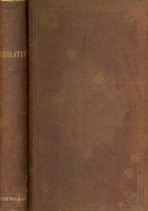 Item #5986 Thalatta: A Book For The Sea-Side. Authors