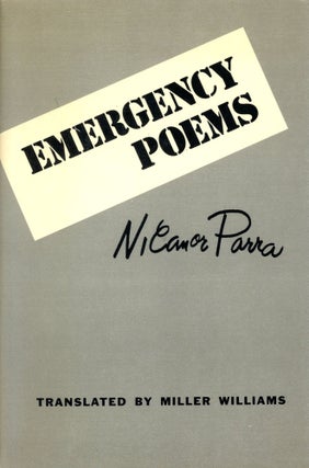 Item #6131 Emergency Poems. Nicanor PARRA