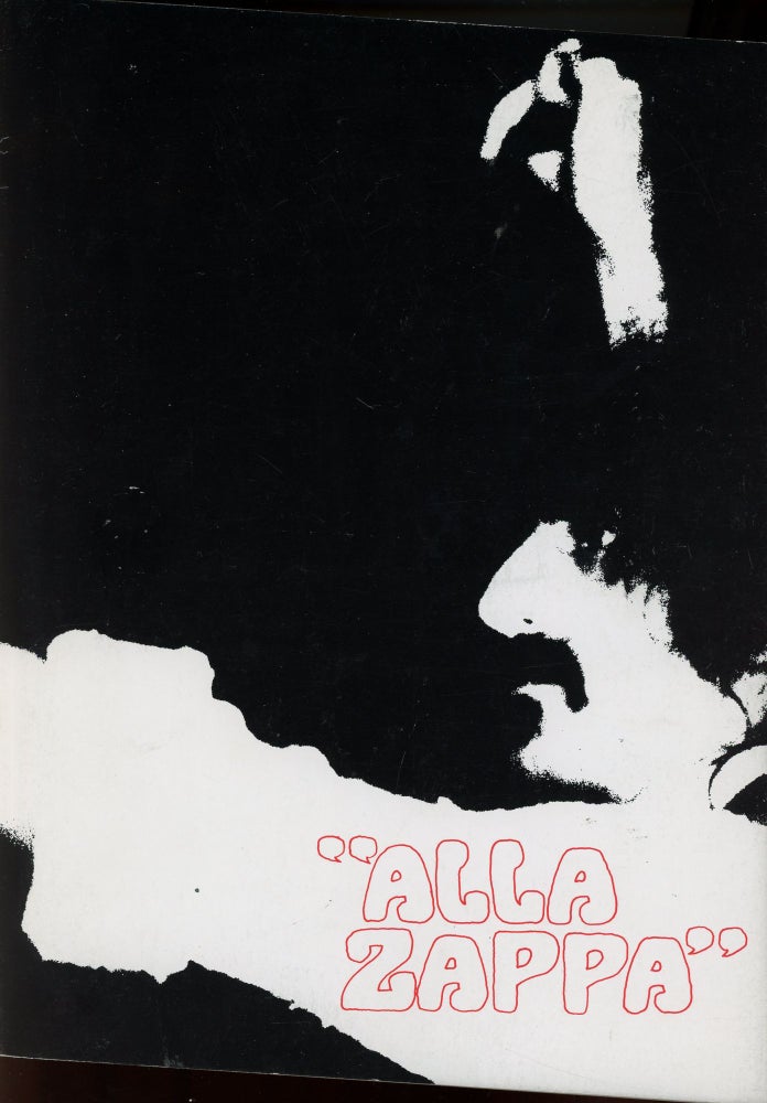 Item #634 "Alla Zappa" Urban GWERDER, Frank Zappa.