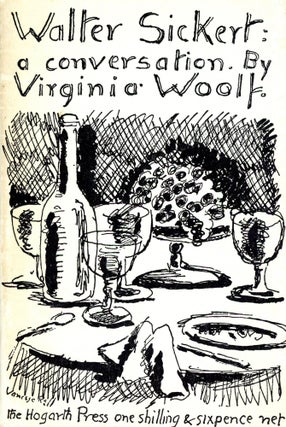 Item #6553 Walter Sickert: A Conversation. Virginia WOOLF