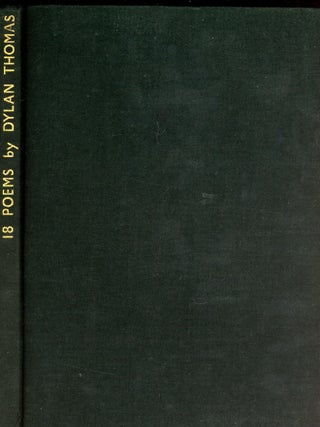 Item #6648 18 Poems. Dylan THOMAS