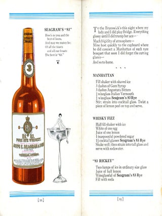-and so to bed: Being the Diary of a Mixer of Cocktails