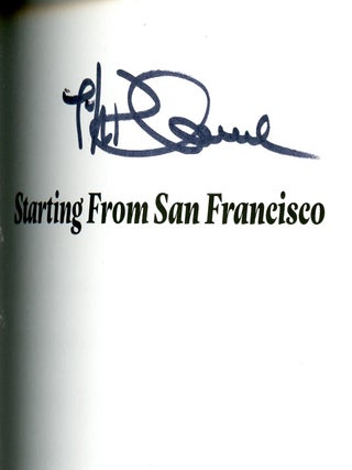 Starting From San Francisco: The Baby Beat Generation and the Second San Francisco Renaissance