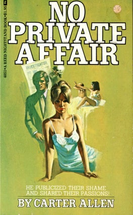 Item #7052 No Private Affair. Carter ALLEN