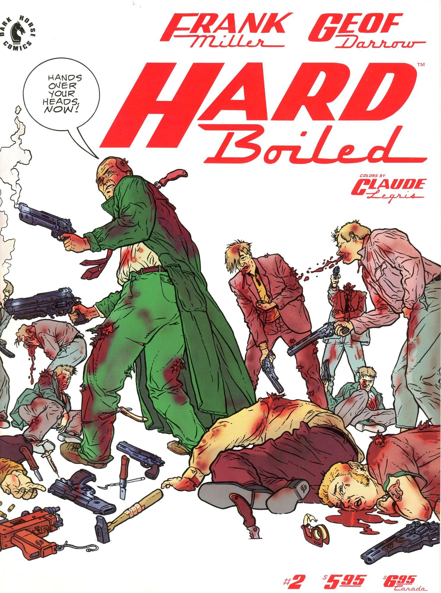 Hard Boiled #2 | Frank MILLER, Geof Darrow | First Edition, First
