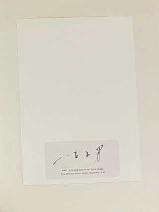 TWO: A Limited Edition for Paris Photo
