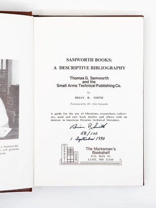 Samworth Books: A Descriptive Bibliography—Thomas G. Samworth and the Small Arms Technical Publishing Co.