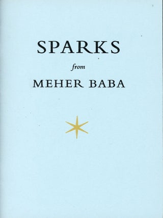 Item #7725 Sparks. MEHER BABA