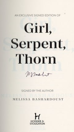 Girl, Serpent, Thorn (Exclusive, Signed Edition)
