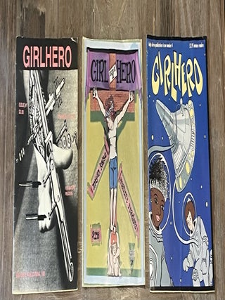 Girlhero [Vol. 1, 3, and 4. Megan KELSO.