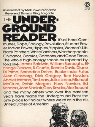 Item #8494 The Underground Reader. Mel HOWARD, Reverend Thomas King Forcade