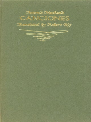 Item #8549 Canciones. Antonio MACHADO