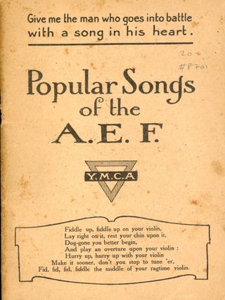 Item #8701 Popular Songs of the A.E.F