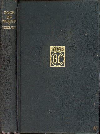 Item #8726 The Book of Wonder. LORD DUNSANY