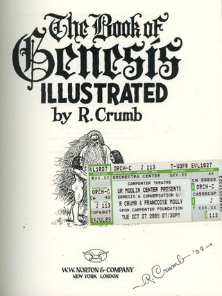 The Book of Genesis. Illustrated by R. Crumb.