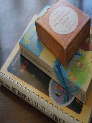 Motherpeace Round Tarot Deck, Booklet, Book, and Playbook