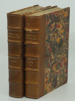 Item #9234 National Geographic, 1970 [Two Volume Rebound Set