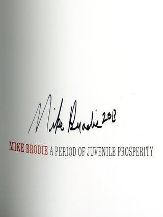 A Period of Juvenile Prosperity