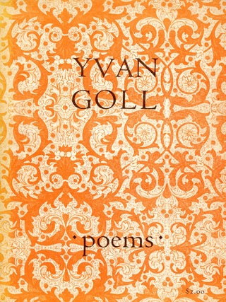 Item #9606 Selected Poems. Yvan GOLL