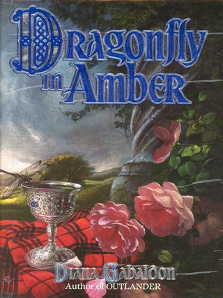 Item #9651 Dragonfly in Amber. Diana GABALDON