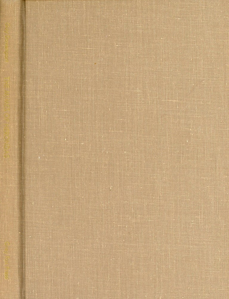 Item #9713 The Mimes of Herondas. Guy DAVENPORT.