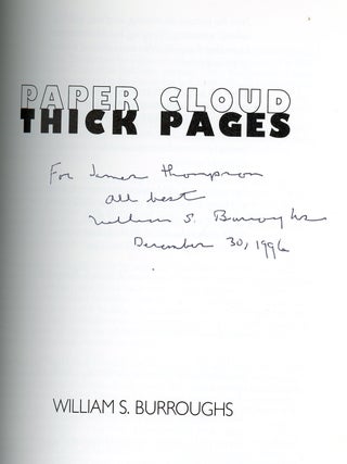 Paper Cloud Thick Pages
