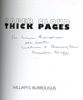 Paper Cloud Thick Pages